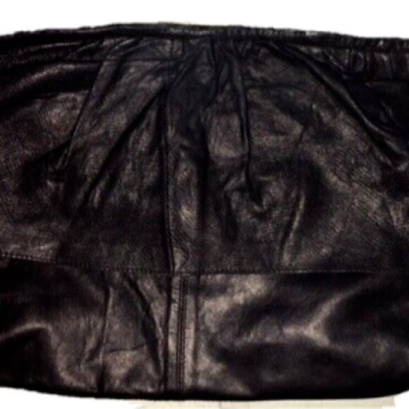 Morgan Taylor Lambskin Leather Clutch, soft Lambskin leather - Picture 5 of 9